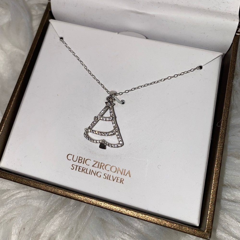 Giani Bernini Christmas Tree Necklace - Picture 2 of 4